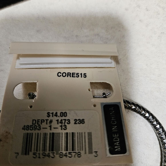 Rarely Used Hannah Essentials Sensitive Ears Lightweight 2 inch Hoop Earrings - Picture 3 of 4